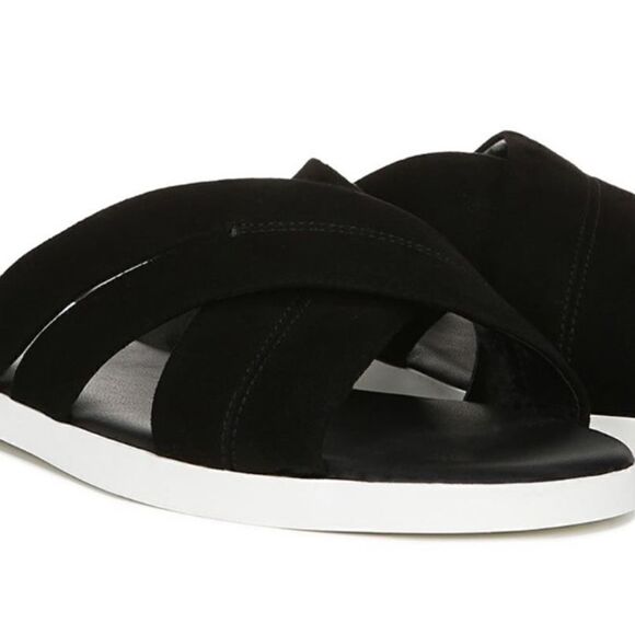 Via Spiga Criss Cross Slide Sandals - Picture 7 of 12